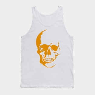 Yellow Skull Tank Top